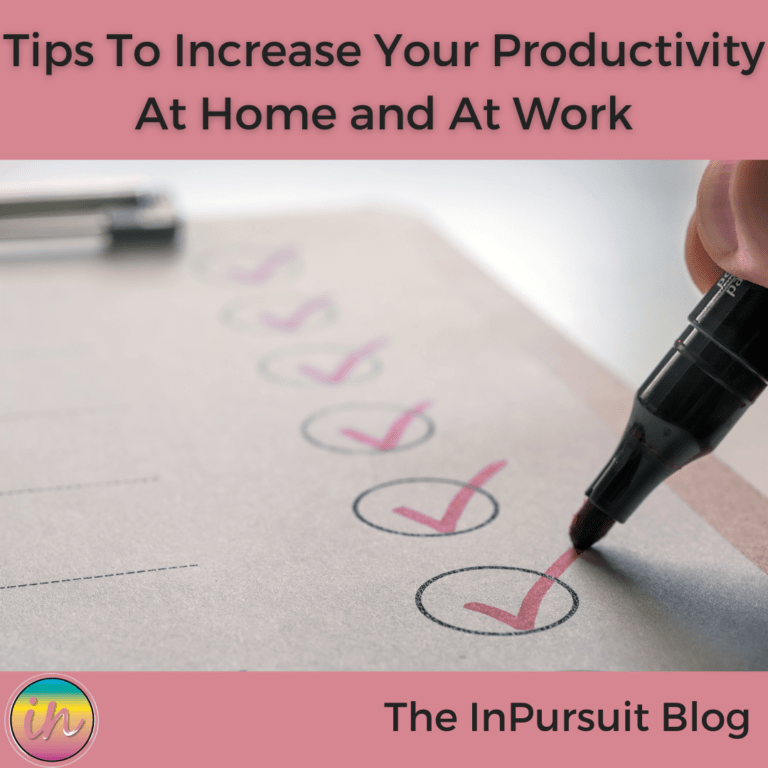 Tips To Increase Your Productivity At Home and At Work - Melanie Sue Hicks